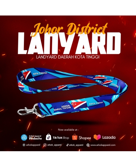 Landyard Kota Tinggi Johor I Best Quality