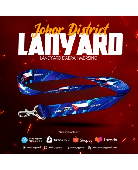Landyard Mersing Johor I Best Quality