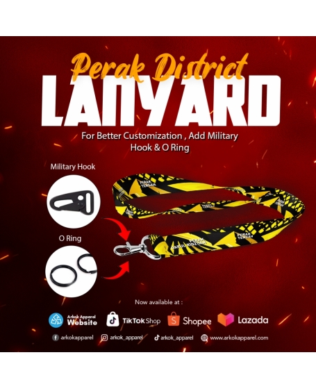 Lanyard Perak Tengah | Best Quality