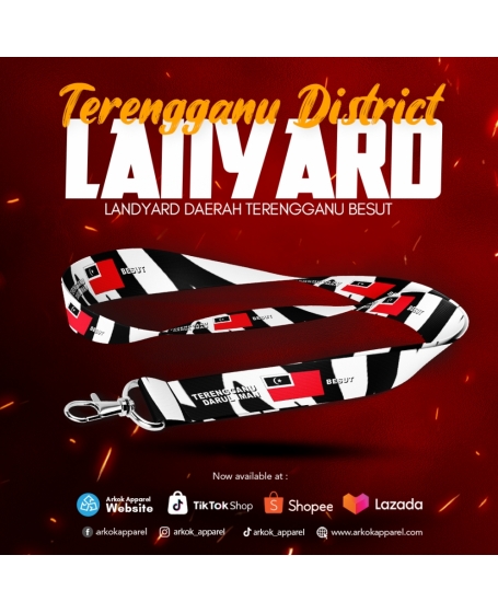Landyard Besut Terengganu I Best Quality