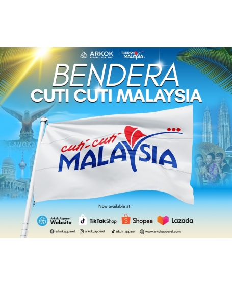 Bendera Cuti-cuti Malaysia | Best Quality