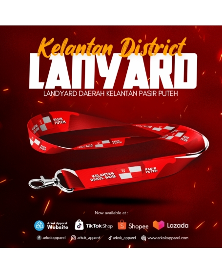 Lanyard Daerah Pasir Puteh | Best Quality