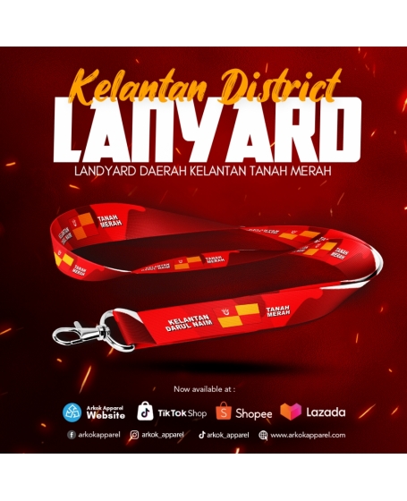 Lanyard Daerah Tanah Merah | Best Quality
