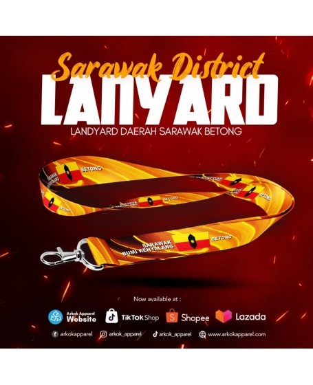 Lanyard Betong Sarawak I Best Quality