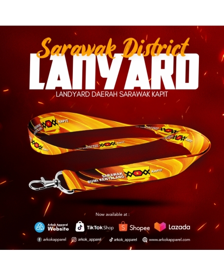 Lanyard Kapit Serawak | Best Quality