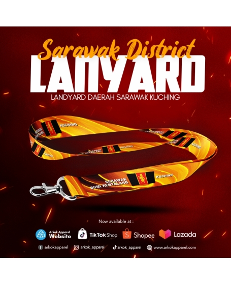 Landyard Kuching Sarawak I Best Quality