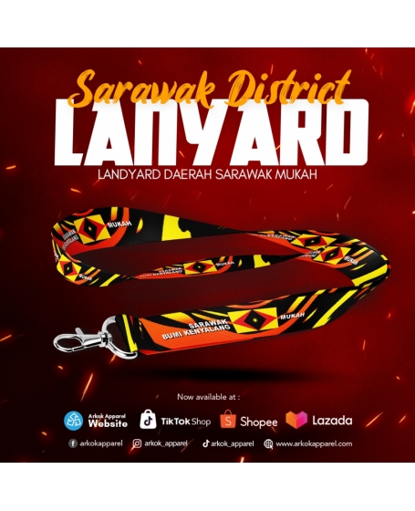 Lanyard Mukah Sarawak | Best Quality
