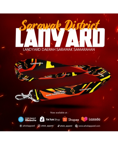 Lanyard Samarahan Sarawak | Best Quality