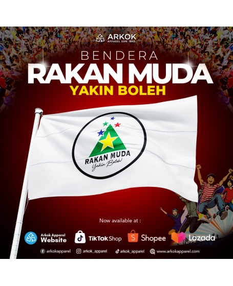 Bendera Rakan Muda | Best Quality
