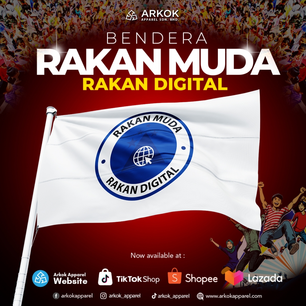 Bendera Rakan Muda Digital | Best Quality