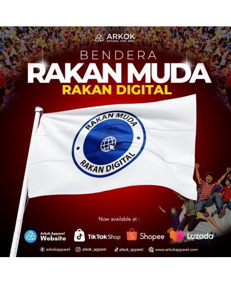 Bendera Rakan Muda Digital | Best Quality