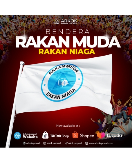 Bendera Rakan Muda Niaga | Best Quality