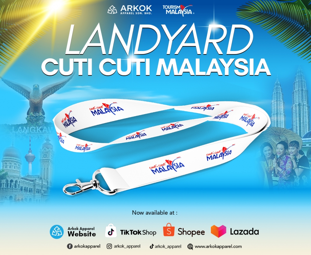 [High Quality] Lanyard Cuti cuti Malaysia