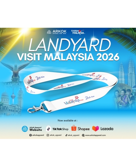 [High Quality] Lanyard Visit Malaysia 2026