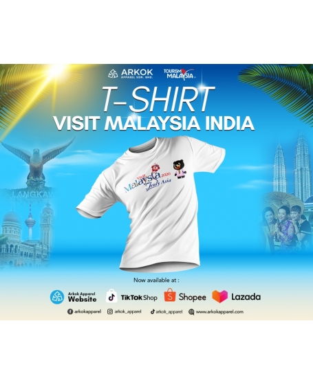 [READYSTOCK] T-shirt Visit Malaysia India