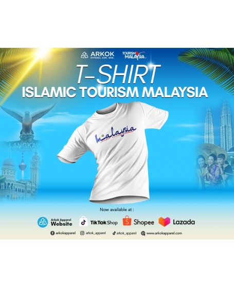 [READYSTOCK] T-shirt Visit Malaysia Islamic Tourism