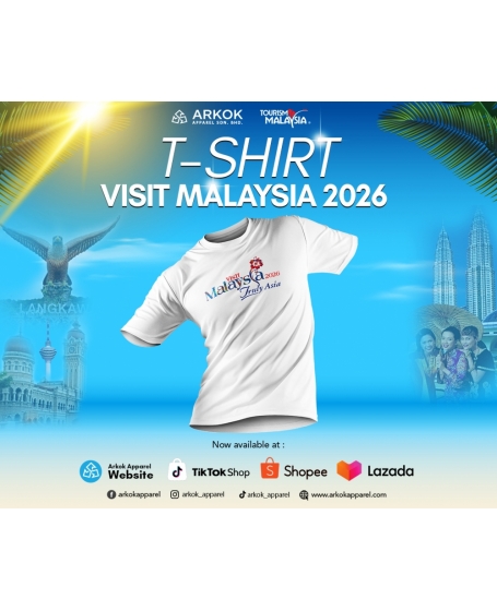 [READYSTOCK] T-shirt Visit Malaysia