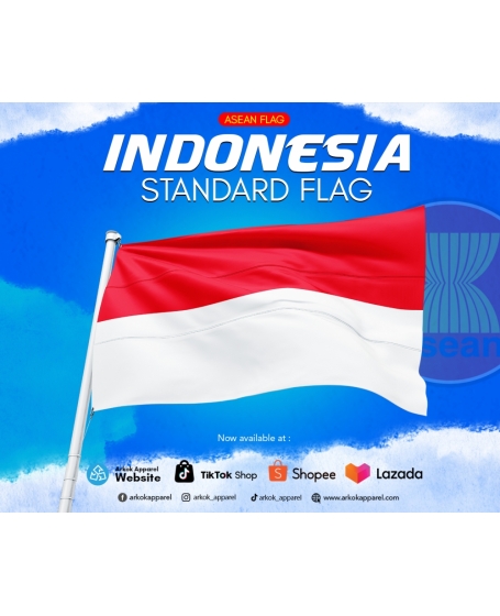 [HighQuality] Bendera Indonesia | FlagAsean