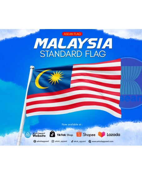 [HighQuality] Bendera Malaysia | FlagAsean