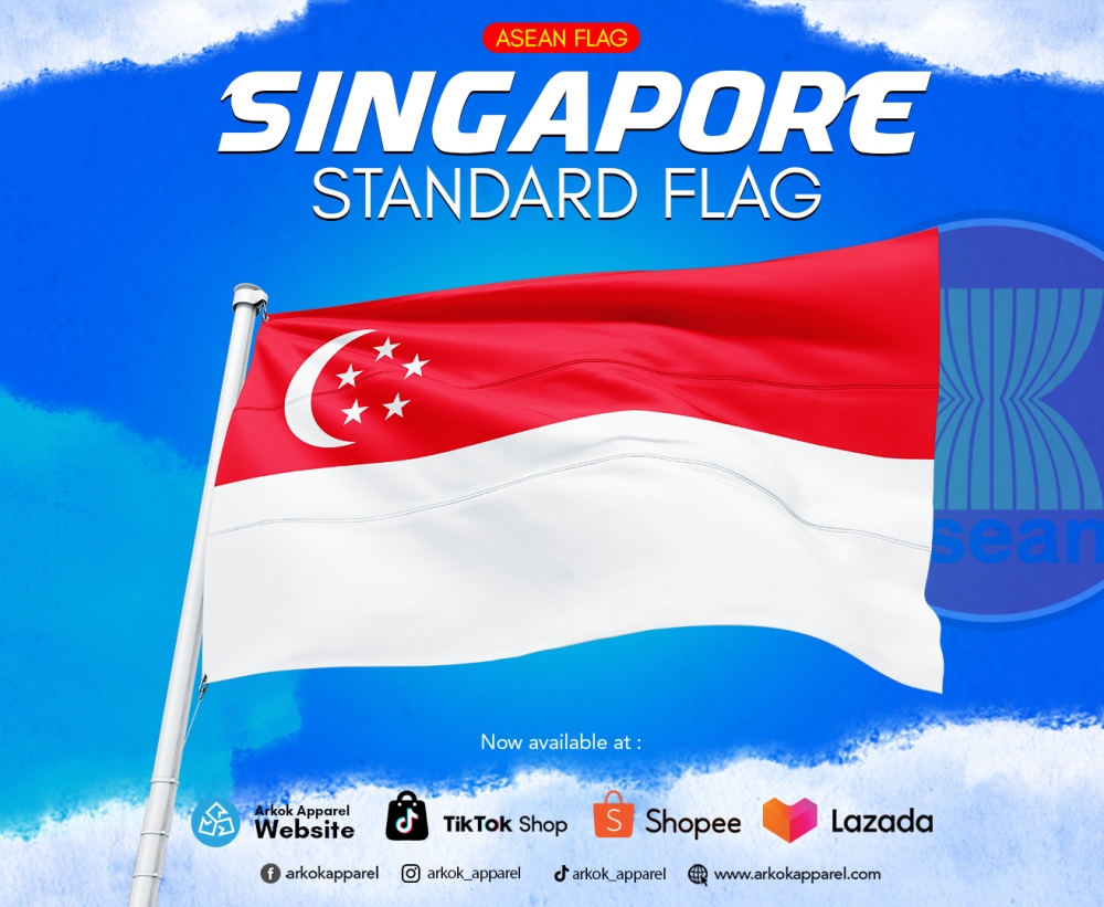 [HighQuality] Bendera Singapore | FlagAsean