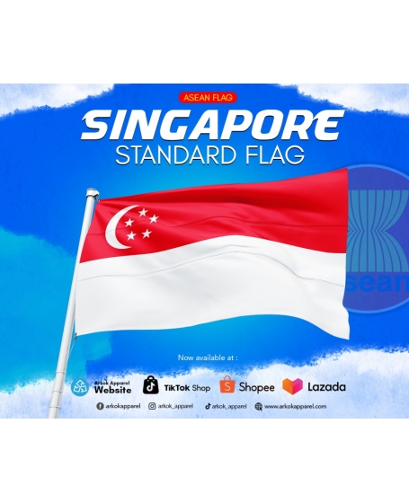 [HighQuality] Bendera Singapore | FlagAsean