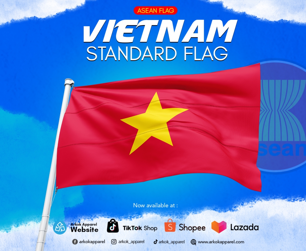 [HighQuality] Bendera Vietnam | FlagAsean