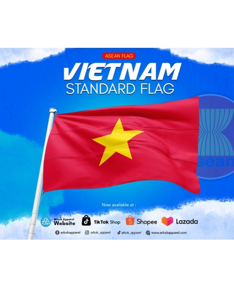 [HighQuality] Bendera Vietnam | FlagAsean