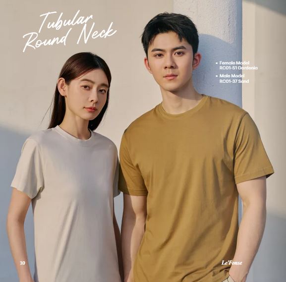 Le'Fonse TUBULAR CLASSIC COTTON 160GSM