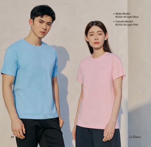 TUBULAR round neck PREMIUM COMBED COTTON RC02