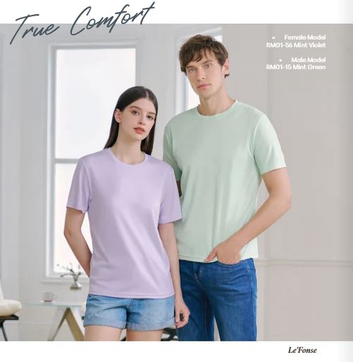 MICROFIBER round neck UNISEX | 100% PRIMETECH™ MICROFIBER RM01