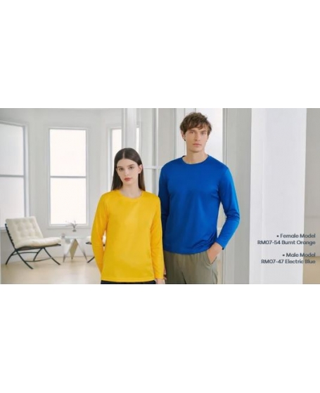 MICROFIBER round neck | long-sleeved  PRIMETECH™ MICROFIBER  RM07