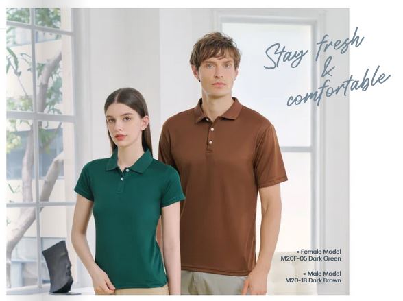 POLO SHORT PRIMETECH™ MICROFIBER M2000