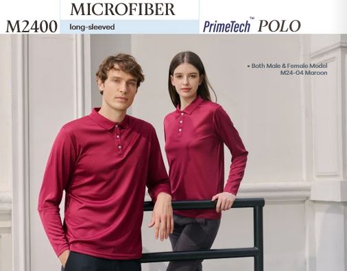 MICROFIBER long-sleeved PRIMETECH™ MICROFIBER M2400
