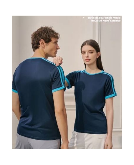 PrimeTech Tee MICROFIBER Round Neck RM09 & RM 08