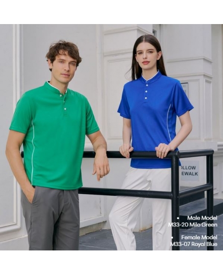 PrimeTech Tee MICROFIBER POLO Round Neck M3300