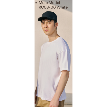 Le'fonse Oversized Crewneck Sweater Short Sleeve 250gsm