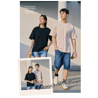 Le'fonse Doubled Jersey Combed Cotton Oversized 300gsm