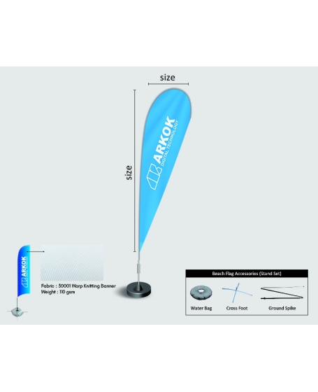 Teardrop Flag