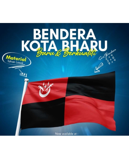 Bendera Kota Bharu Kelantan