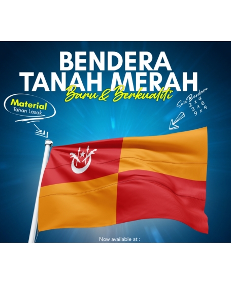 Bendera Tanah Merah Kelantan